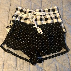 2 Calvin Klein sleep shorts